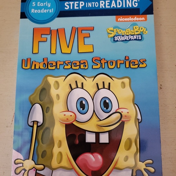 Nickelodeon Spongebob '5 Undersea stories' bool - Picture 1 of 8